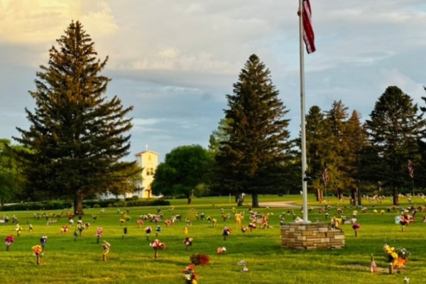 Cemetery property in Stutsman County North Dakota