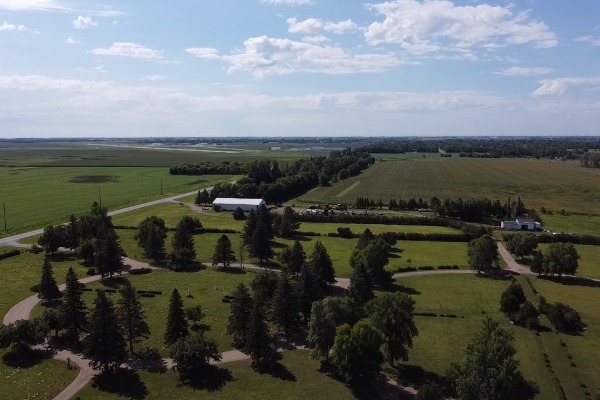 Cemetery scenery Jamestown North Dakota