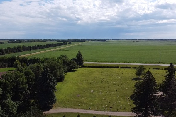 Quiet cemetery setting Jamestown ND